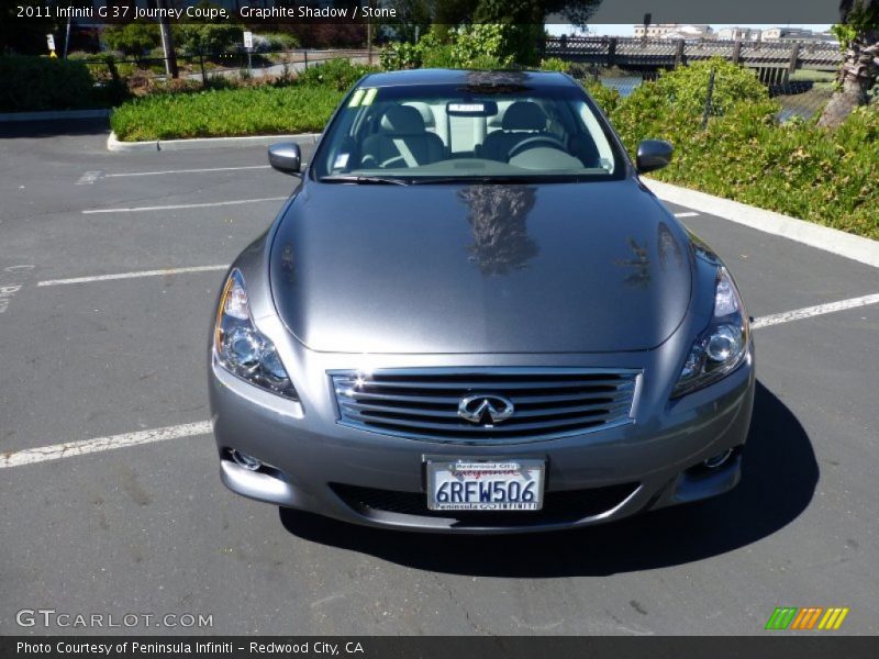 Graphite Shadow / Stone 2011 Infiniti G 37 Journey Coupe