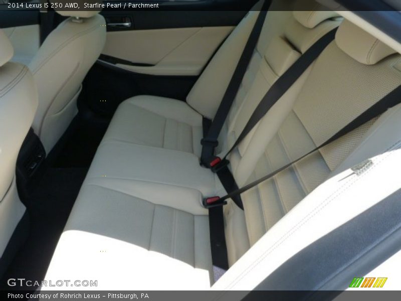 Rear Seat of 2014 IS 250 AWD