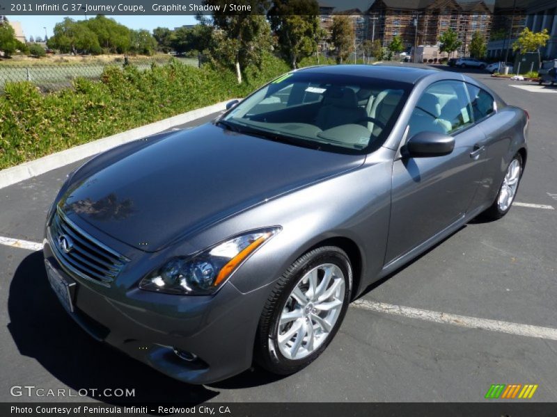 Graphite Shadow / Stone 2011 Infiniti G 37 Journey Coupe