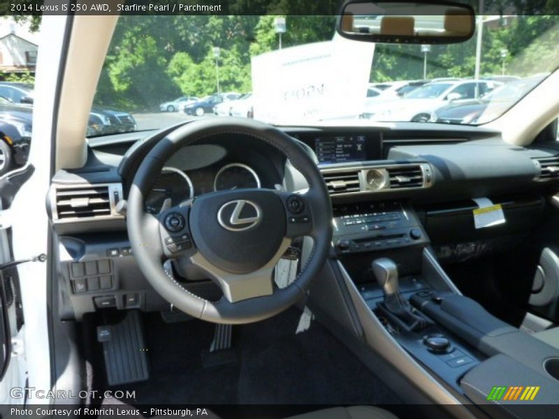 Dashboard of 2014 IS 250 AWD
