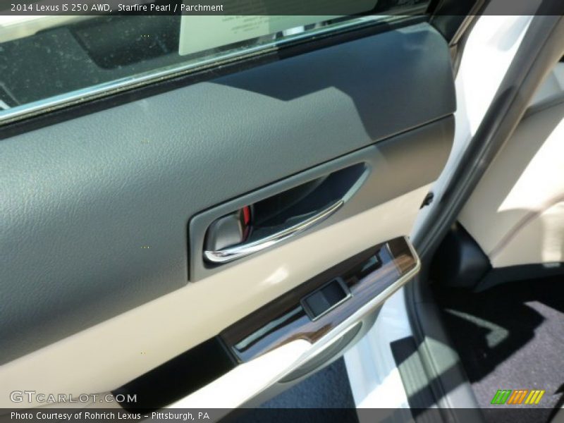 Starfire Pearl / Parchment 2014 Lexus IS 250 AWD