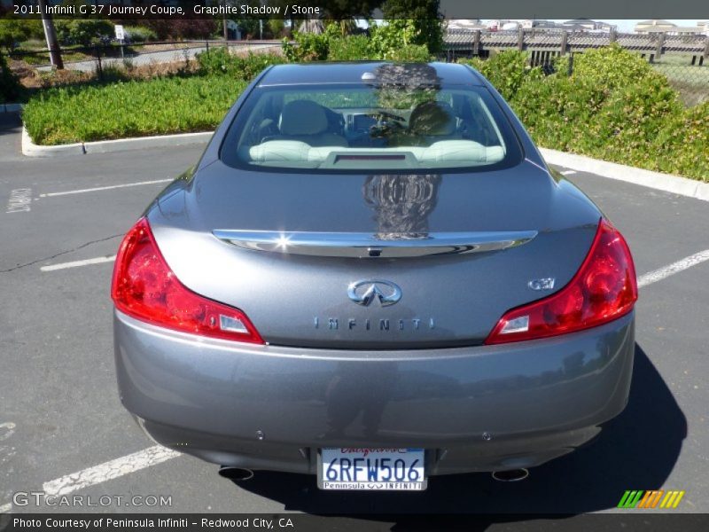 Graphite Shadow / Stone 2011 Infiniti G 37 Journey Coupe