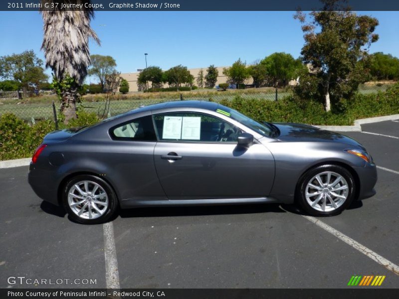 Graphite Shadow / Stone 2011 Infiniti G 37 Journey Coupe