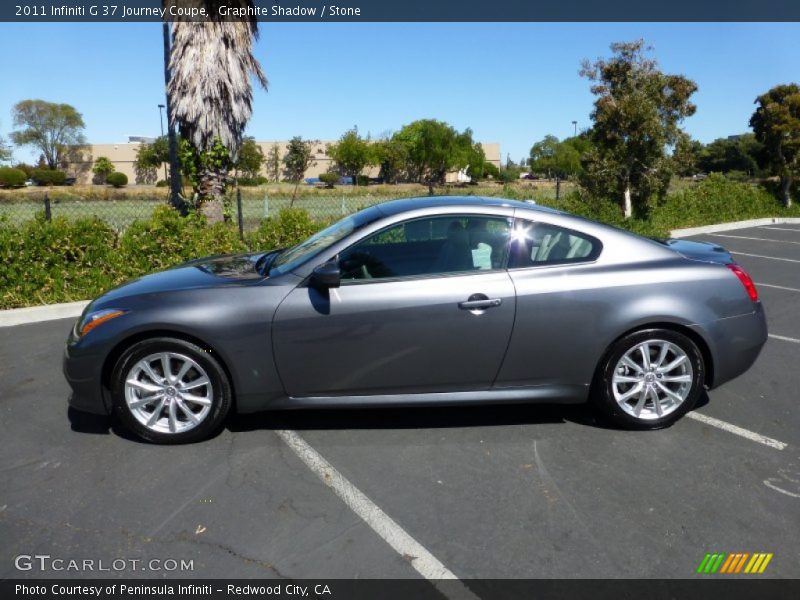 Graphite Shadow / Stone 2011 Infiniti G 37 Journey Coupe