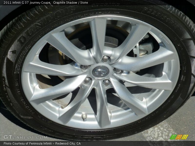 Graphite Shadow / Stone 2011 Infiniti G 37 Journey Coupe