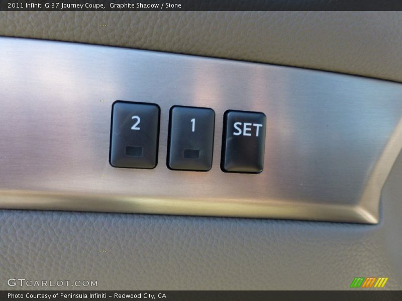 Graphite Shadow / Stone 2011 Infiniti G 37 Journey Coupe