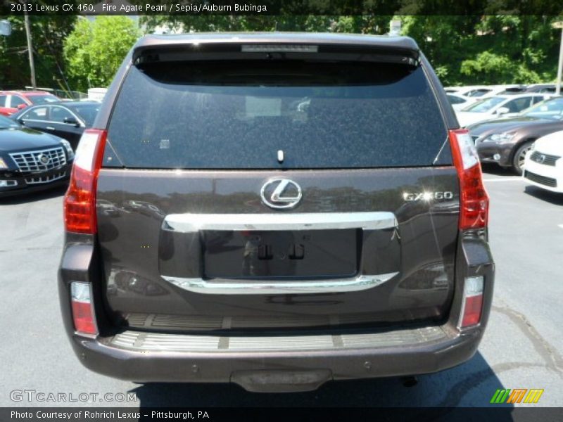 Fire Agate Pearl / Sepia/Auburn Bubinga 2013 Lexus GX 460