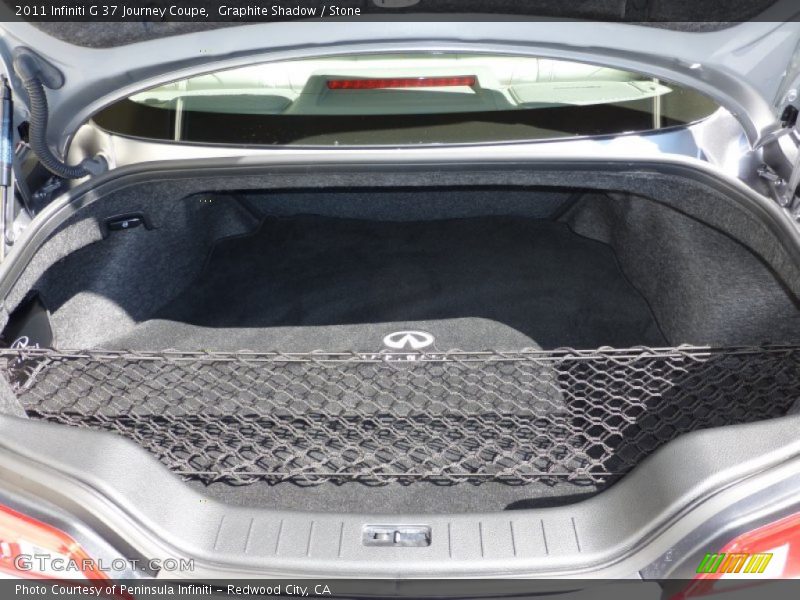  2011 G 37 Journey Coupe Trunk