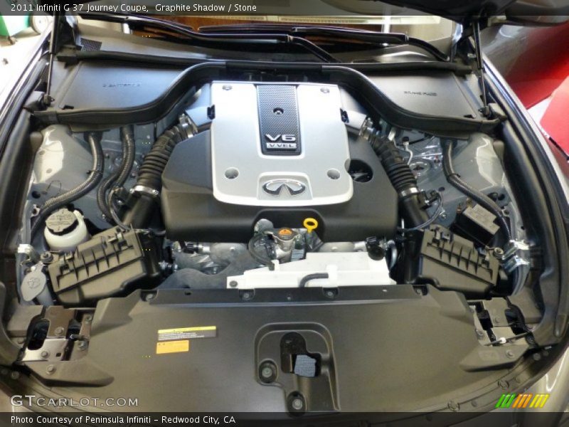 Graphite Shadow / Stone 2011 Infiniti G 37 Journey Coupe