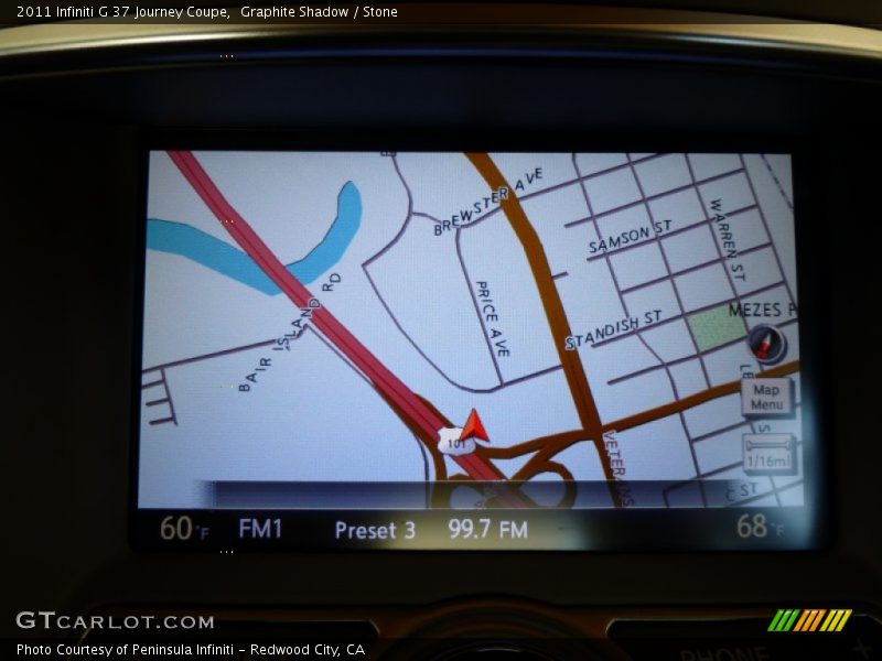 Graphite Shadow / Stone 2011 Infiniti G 37 Journey Coupe