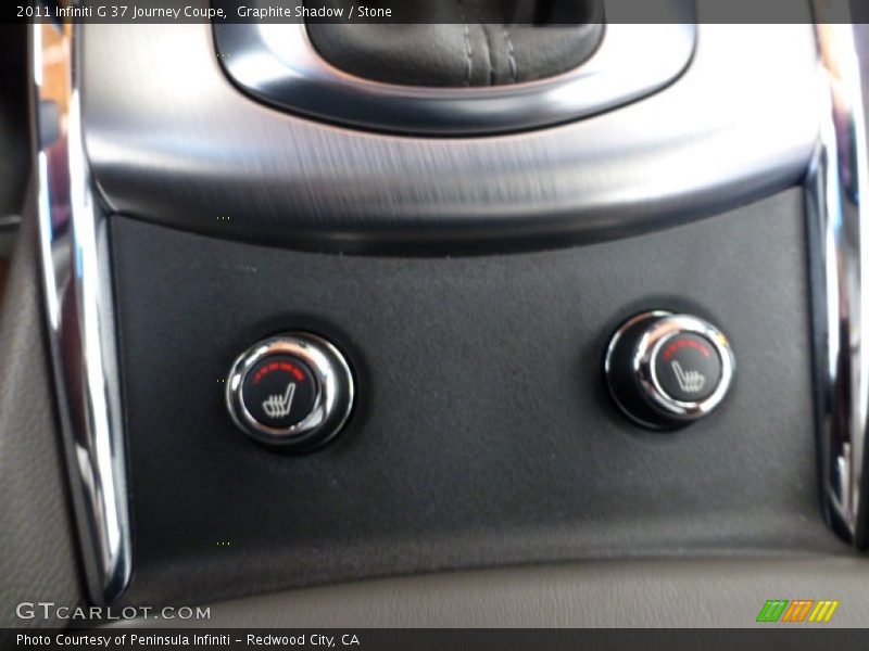 Graphite Shadow / Stone 2011 Infiniti G 37 Journey Coupe