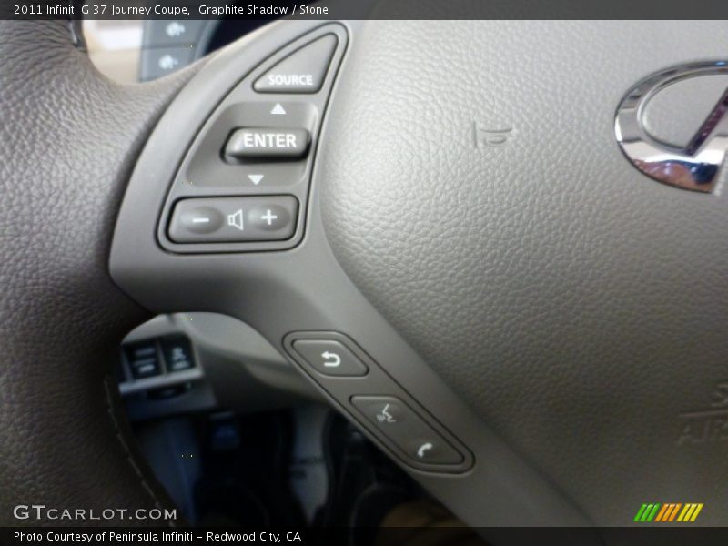 Controls of 2011 G 37 Journey Coupe