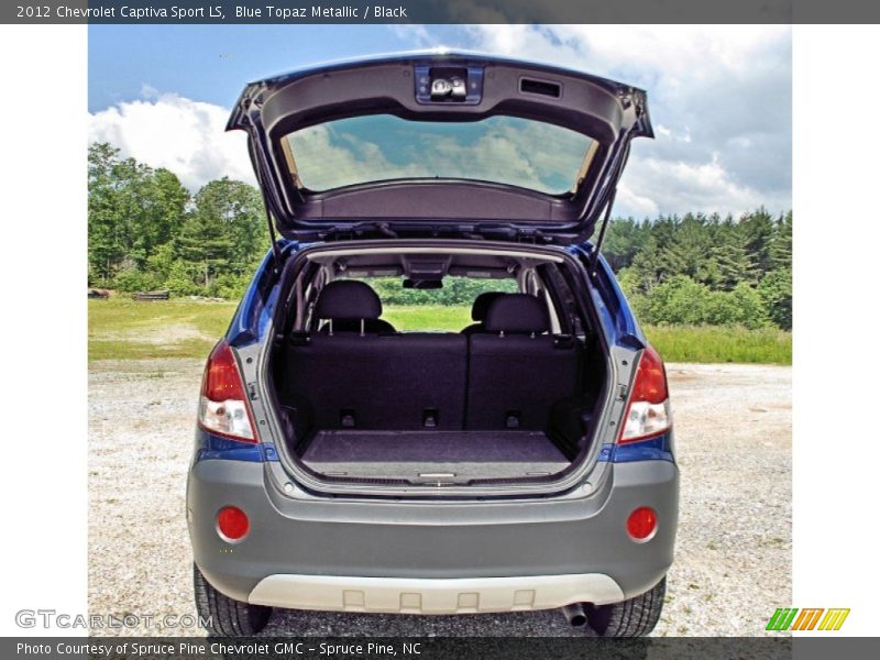Blue Topaz Metallic / Black 2012 Chevrolet Captiva Sport LS