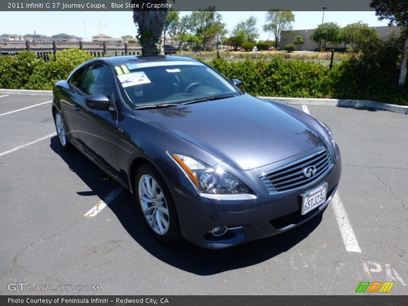 Blue Slate / Graphite 2011 Infiniti G 37 Journey Coupe