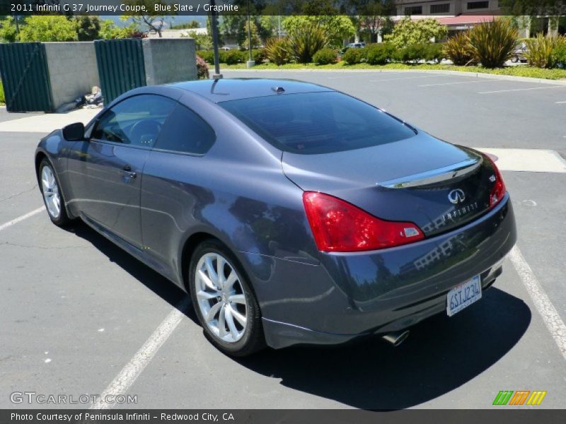 Blue Slate / Graphite 2011 Infiniti G 37 Journey Coupe