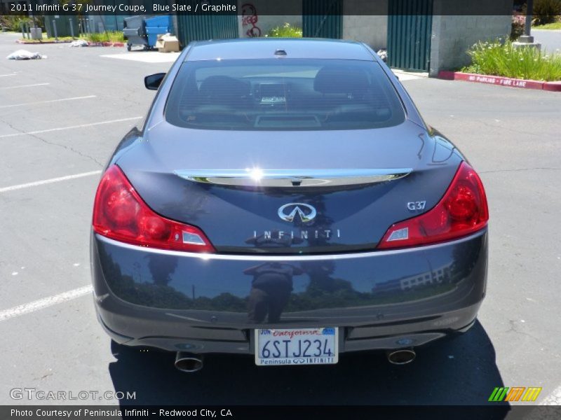 Blue Slate / Graphite 2011 Infiniti G 37 Journey Coupe