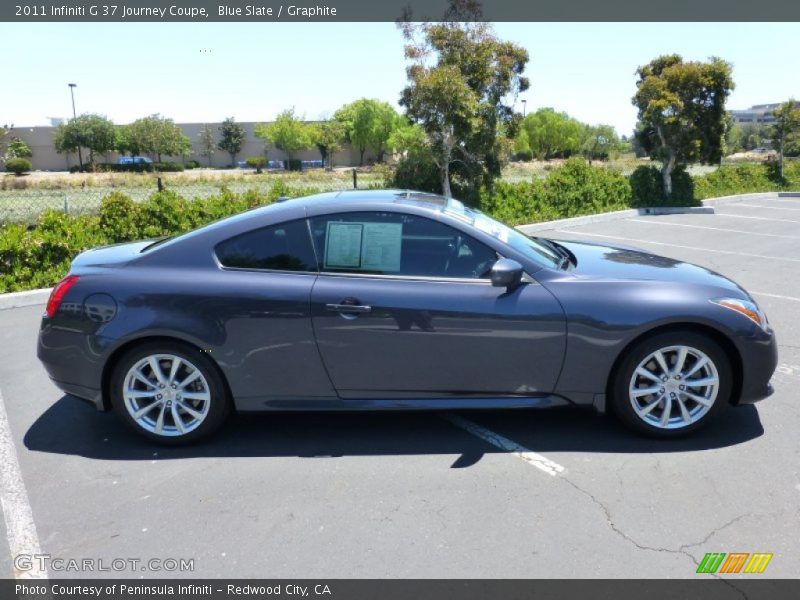 Blue Slate / Graphite 2011 Infiniti G 37 Journey Coupe