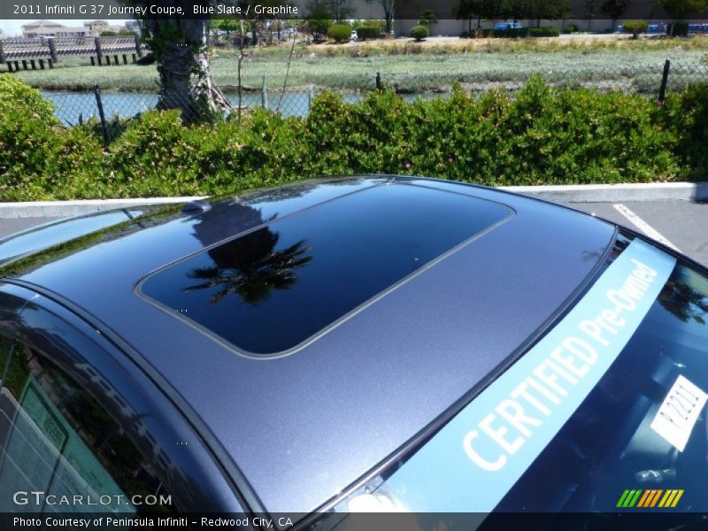 Blue Slate / Graphite 2011 Infiniti G 37 Journey Coupe