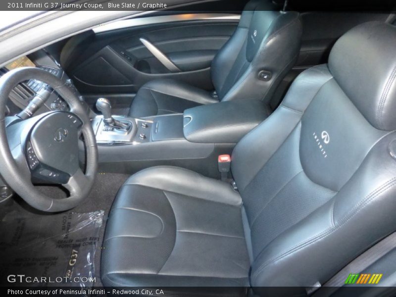 Front Seat of 2011 G 37 Journey Coupe