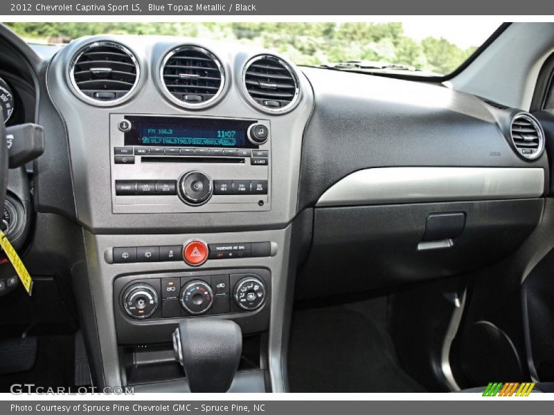 Blue Topaz Metallic / Black 2012 Chevrolet Captiva Sport LS