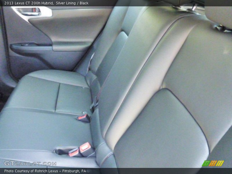 Silver Lining / Black 2013 Lexus CT 200h Hybrid