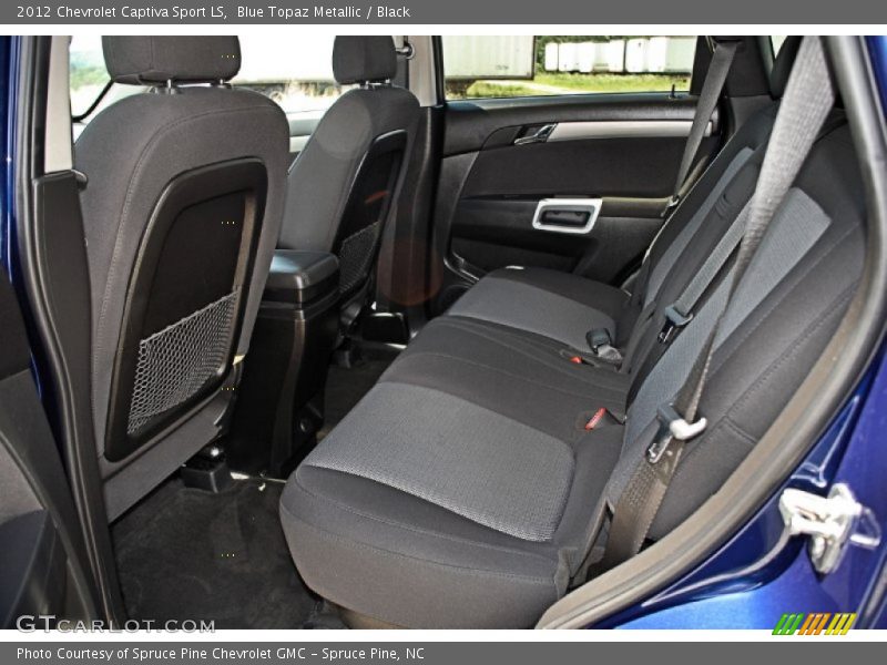 Blue Topaz Metallic / Black 2012 Chevrolet Captiva Sport LS