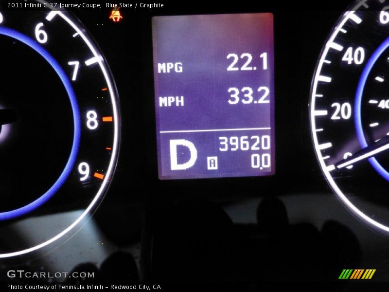 Blue Slate / Graphite 2011 Infiniti G 37 Journey Coupe