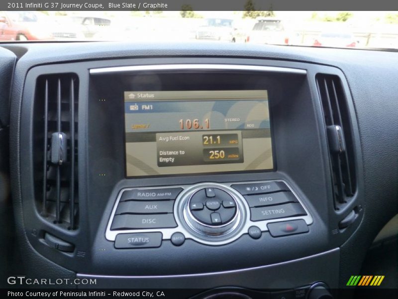 Blue Slate / Graphite 2011 Infiniti G 37 Journey Coupe