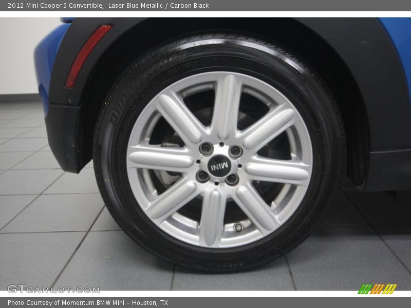 Laser Blue Metallic / Carbon Black 2012 Mini Cooper S Convertible