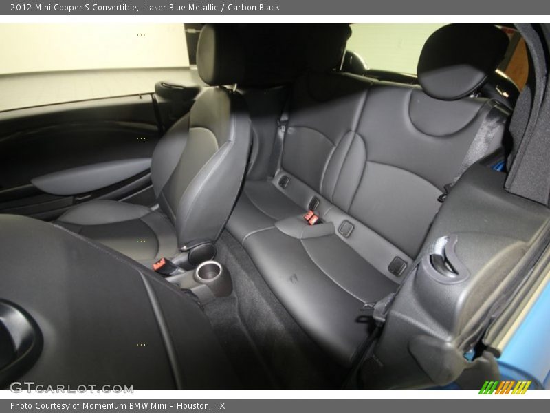 Laser Blue Metallic / Carbon Black 2012 Mini Cooper S Convertible