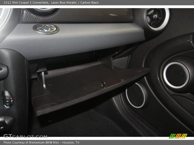 Laser Blue Metallic / Carbon Black 2012 Mini Cooper S Convertible