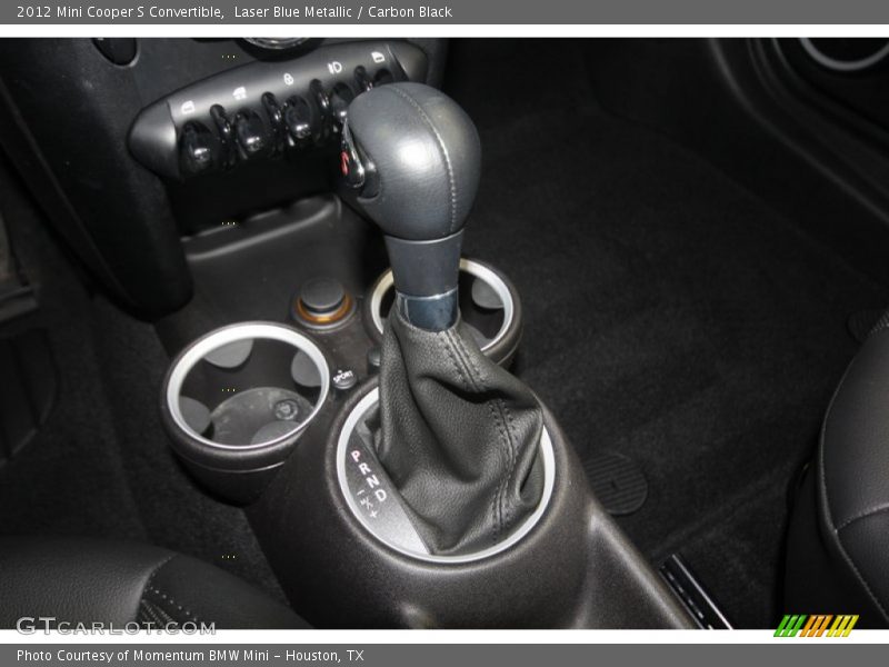 Laser Blue Metallic / Carbon Black 2012 Mini Cooper S Convertible