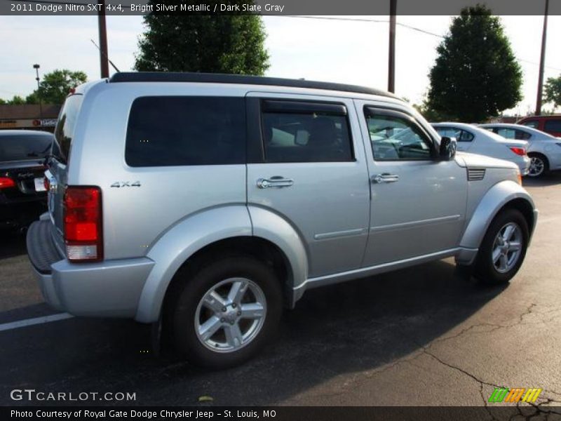 Bright Silver Metallic / Dark Slate Gray 2011 Dodge Nitro SXT 4x4