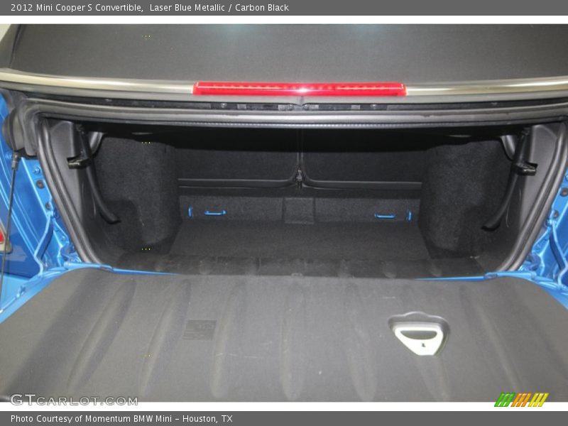 Laser Blue Metallic / Carbon Black 2012 Mini Cooper S Convertible