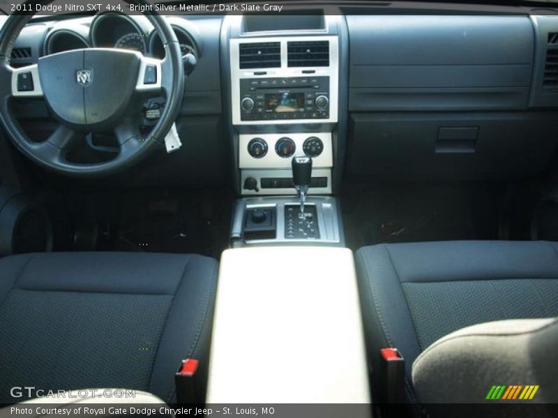 Bright Silver Metallic / Dark Slate Gray 2011 Dodge Nitro SXT 4x4