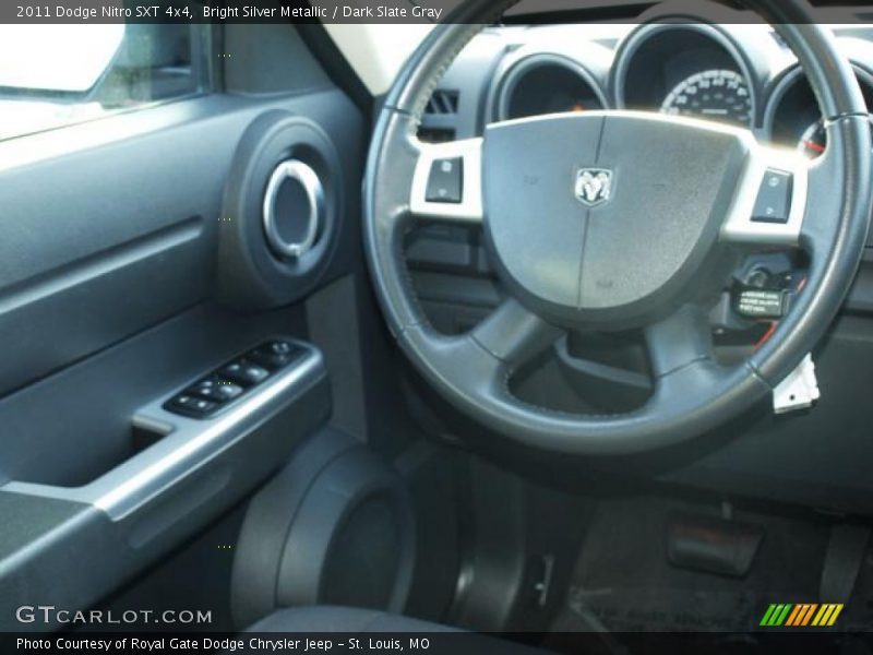 Bright Silver Metallic / Dark Slate Gray 2011 Dodge Nitro SXT 4x4