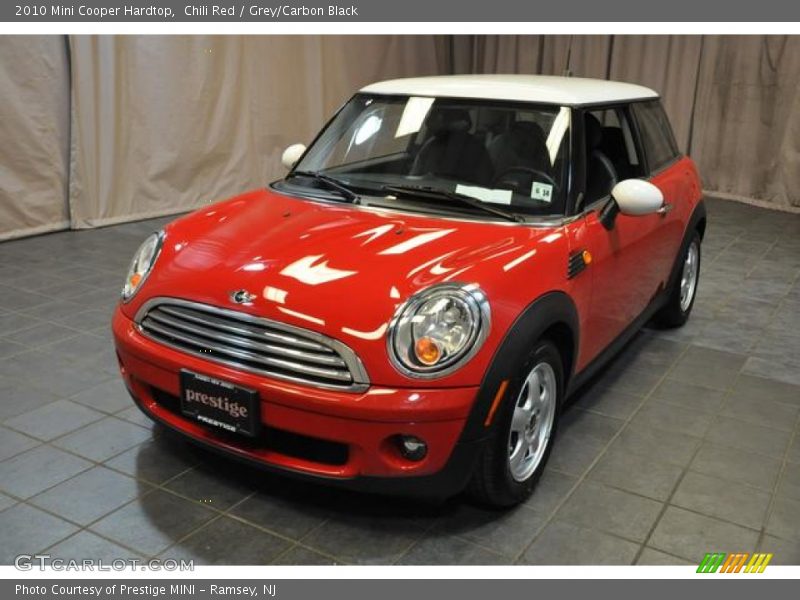Chili Red / Grey/Carbon Black 2010 Mini Cooper Hardtop
