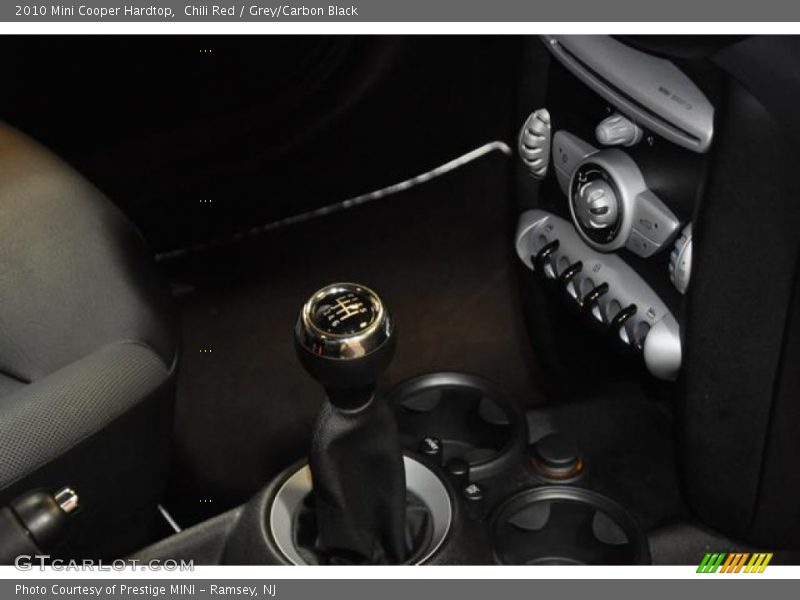 Chili Red / Grey/Carbon Black 2010 Mini Cooper Hardtop