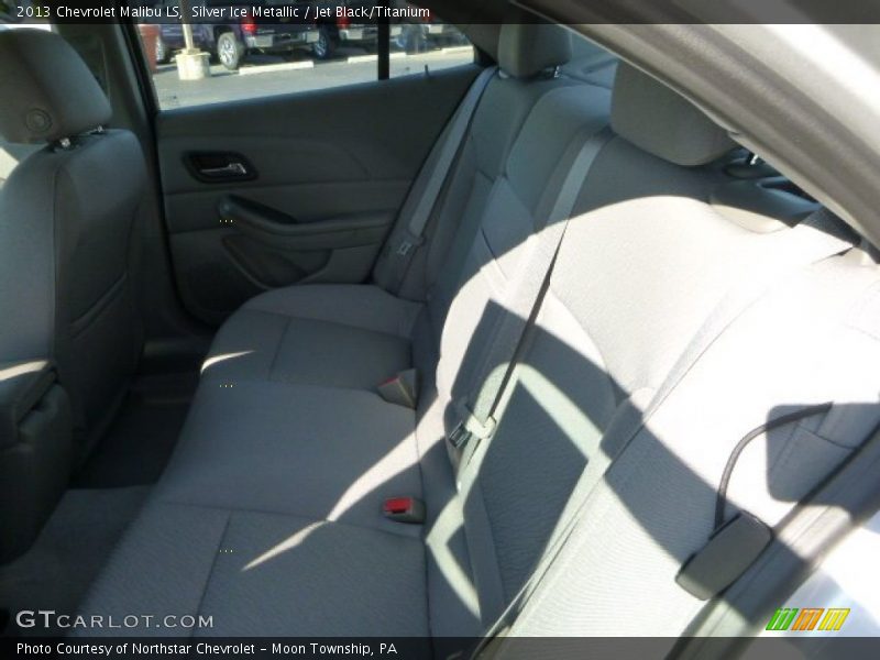 Silver Ice Metallic / Jet Black/Titanium 2013 Chevrolet Malibu LS