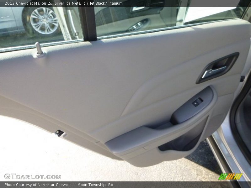 Silver Ice Metallic / Jet Black/Titanium 2013 Chevrolet Malibu LS