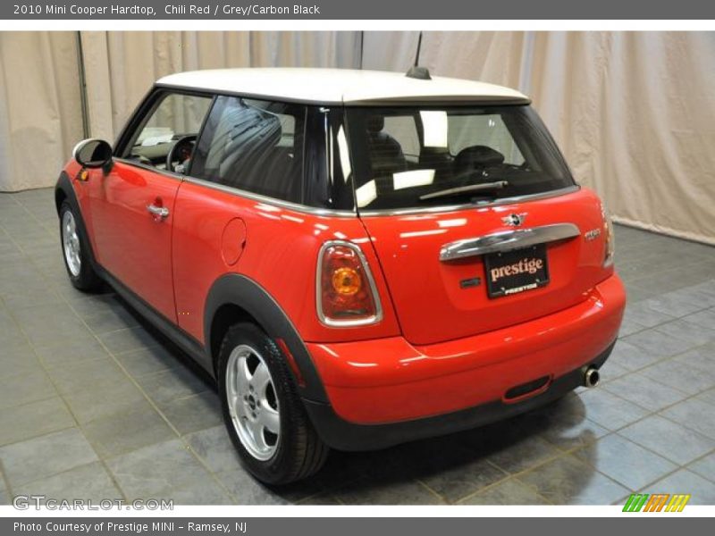Chili Red / Grey/Carbon Black 2010 Mini Cooper Hardtop