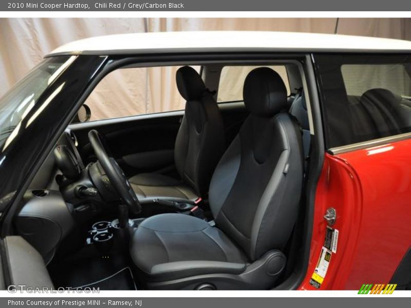 Chili Red / Grey/Carbon Black 2010 Mini Cooper Hardtop