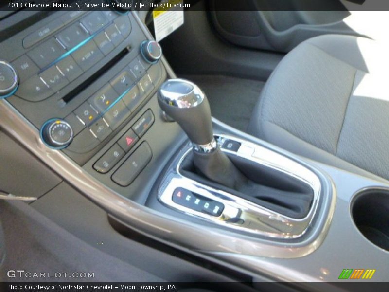 Silver Ice Metallic / Jet Black/Titanium 2013 Chevrolet Malibu LS