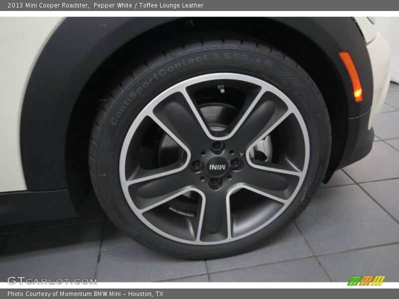 Pepper White / Toffee Lounge Leather 2013 Mini Cooper Roadster