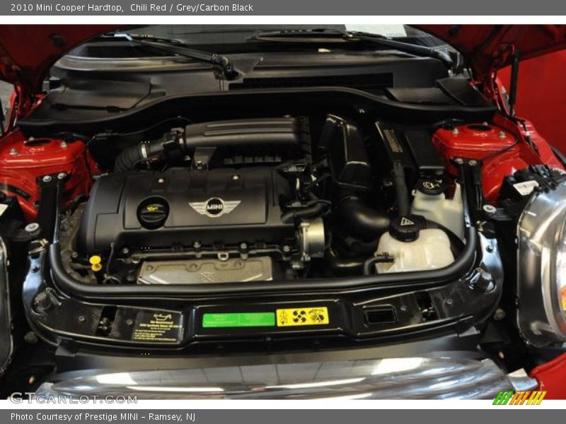 Chili Red / Grey/Carbon Black 2010 Mini Cooper Hardtop