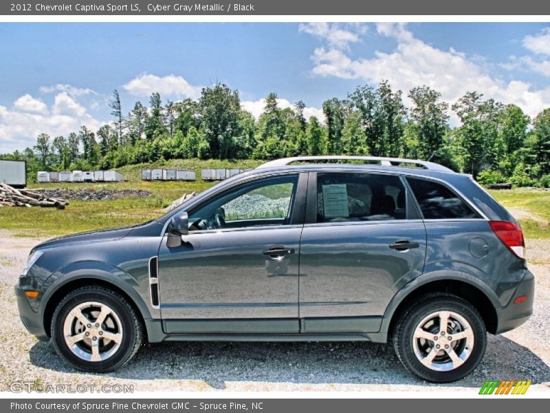  2012 Captiva Sport LS Cyber Gray Metallic