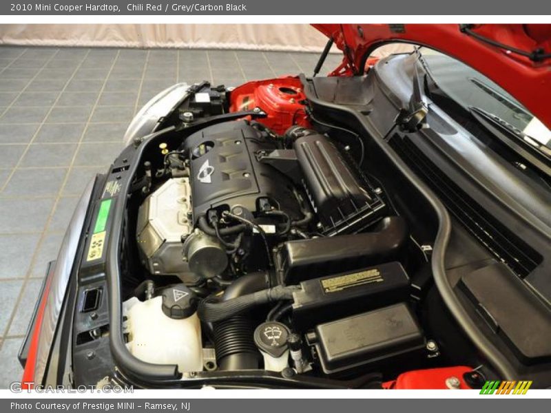 Chili Red / Grey/Carbon Black 2010 Mini Cooper Hardtop