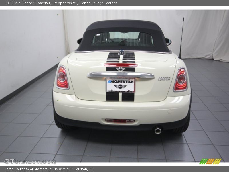 Pepper White / Toffee Lounge Leather 2013 Mini Cooper Roadster