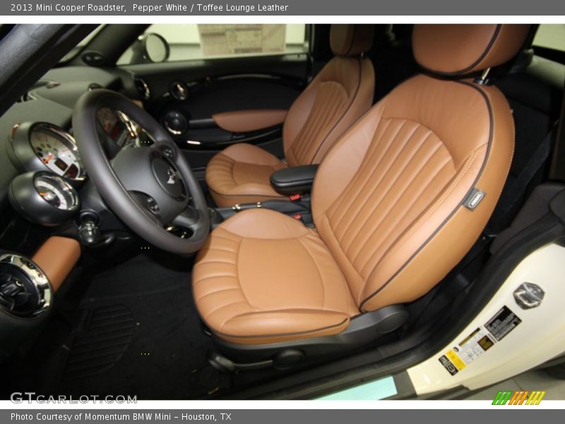 Pepper White / Toffee Lounge Leather 2013 Mini Cooper Roadster