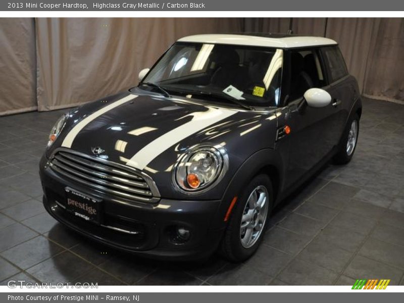 Highclass Gray Metallic / Carbon Black 2013 Mini Cooper Hardtop